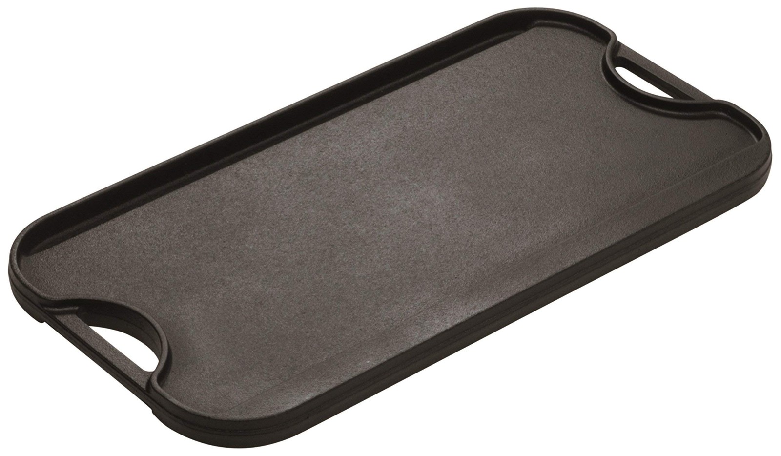 Cast Iron Reversible Grill Griddle 20×10.5 Inch Dual Sided Flat Top Cookware