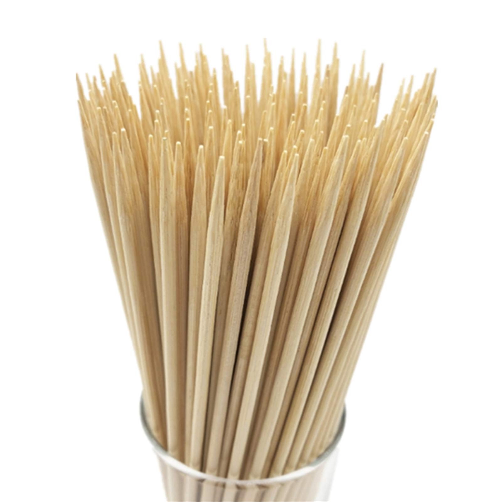 HOPELF 12″ Natural Bamboo Skewers for 12 inch,