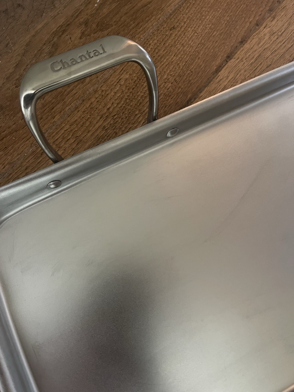 Chantal Griddle 21 Supreme Tri-Ply 19” X 9.5” stainless steel SLT60-48