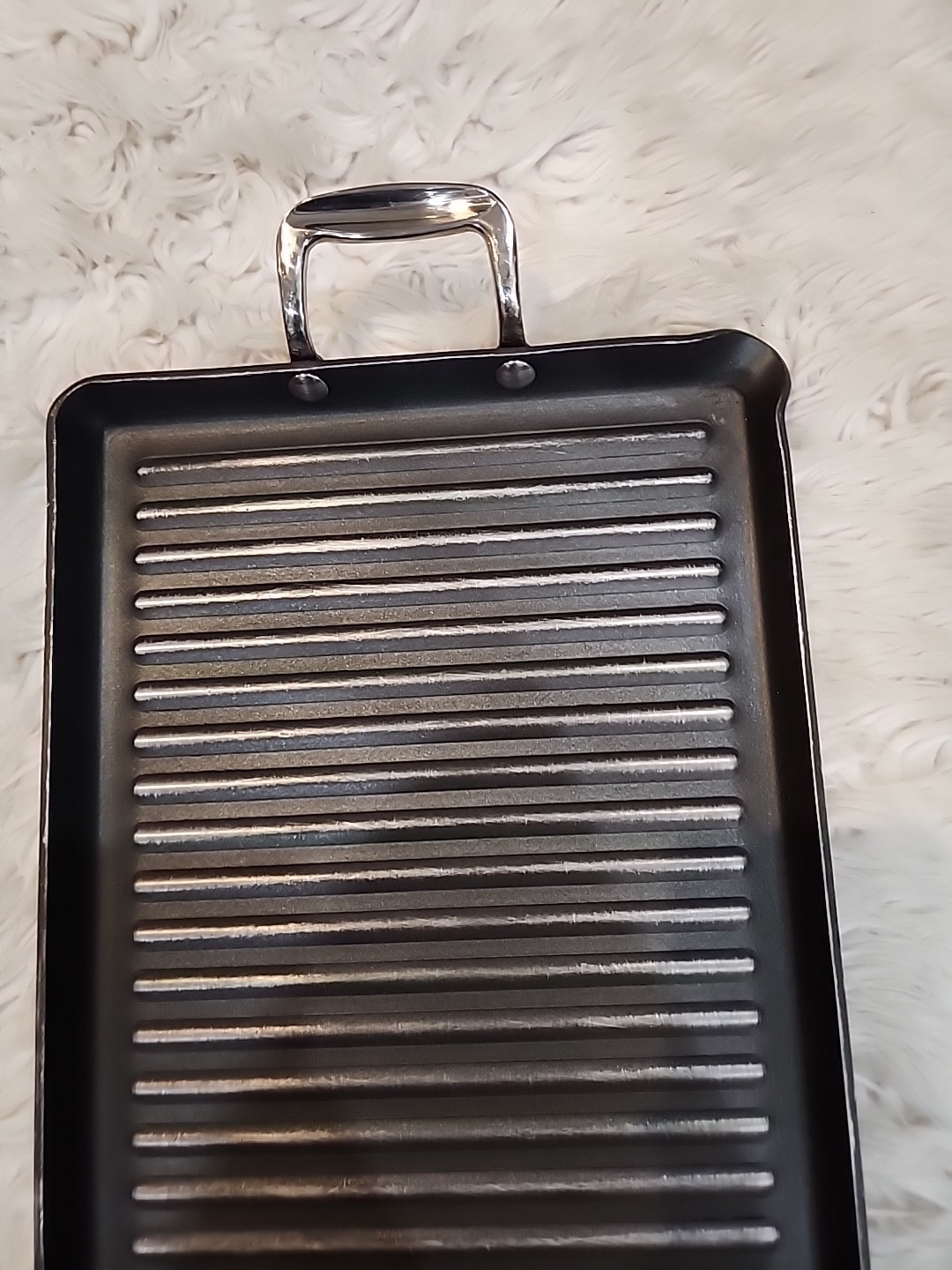 NutriChef Nonstick Grill & Griddle – Dishwasher Safe Double Burner, 18’’ x 10’’