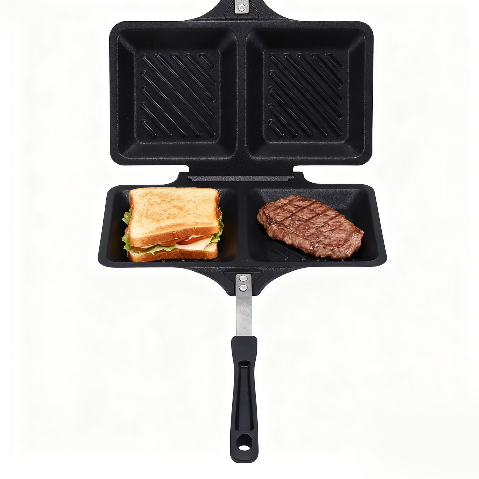 Grilled Maker Compact Non Stick Design For Quick Meals Easy To Use DSO