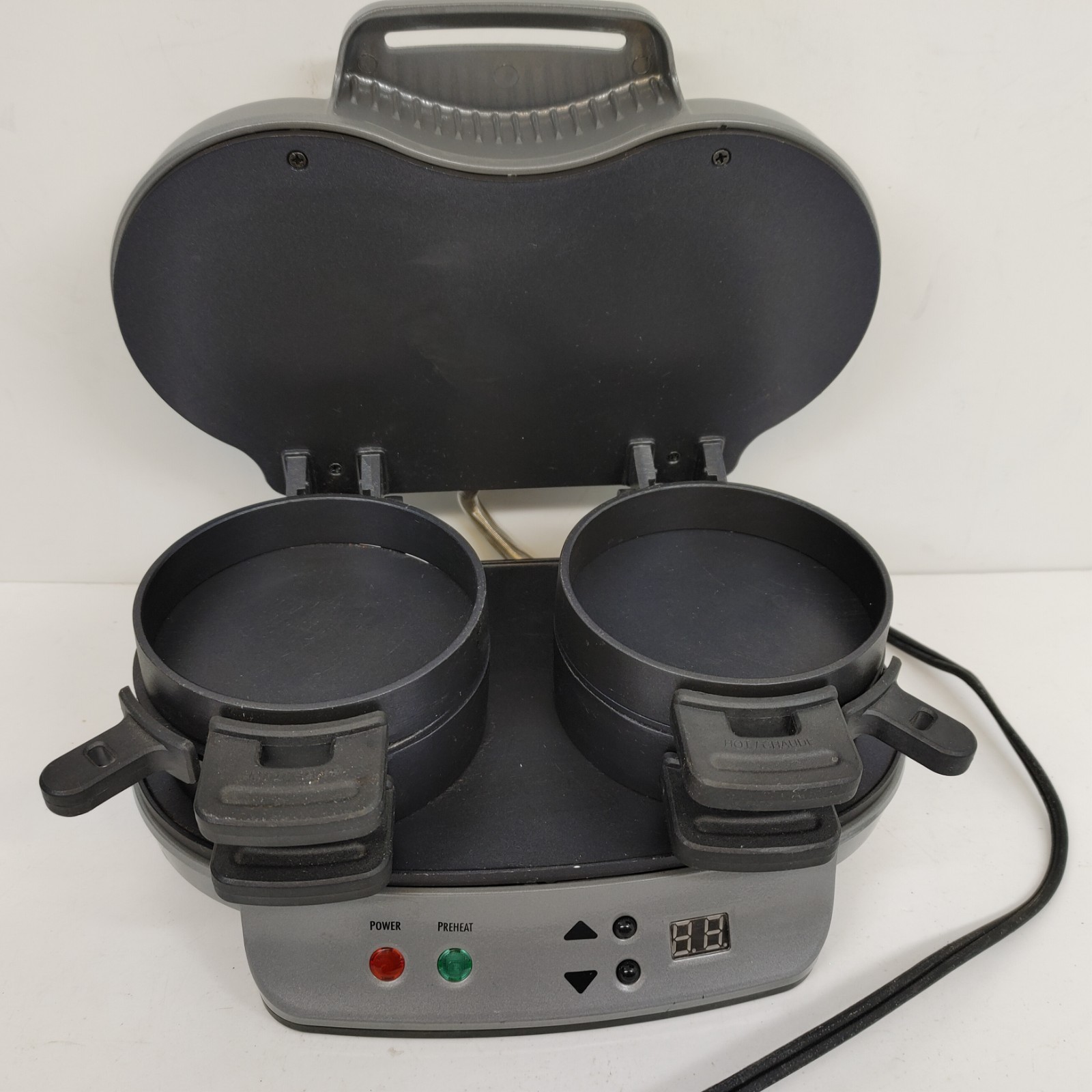Hamiton Beach 25490 Dual Breakfast Sandwich Maker Griddle Works