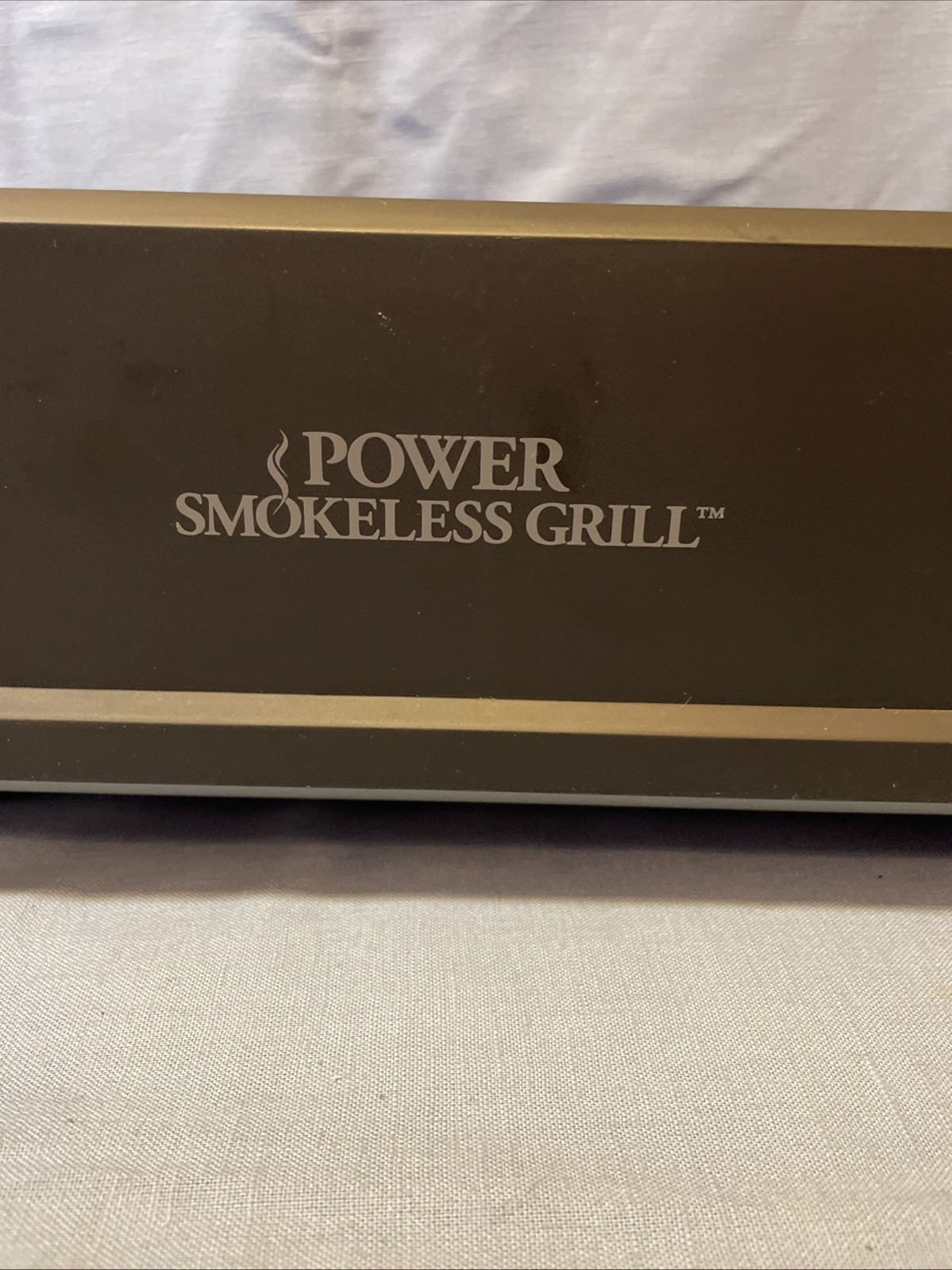 Power Smokeless Grill PG-1500 Replacement ABS Plastic Base Gently Used Perfect