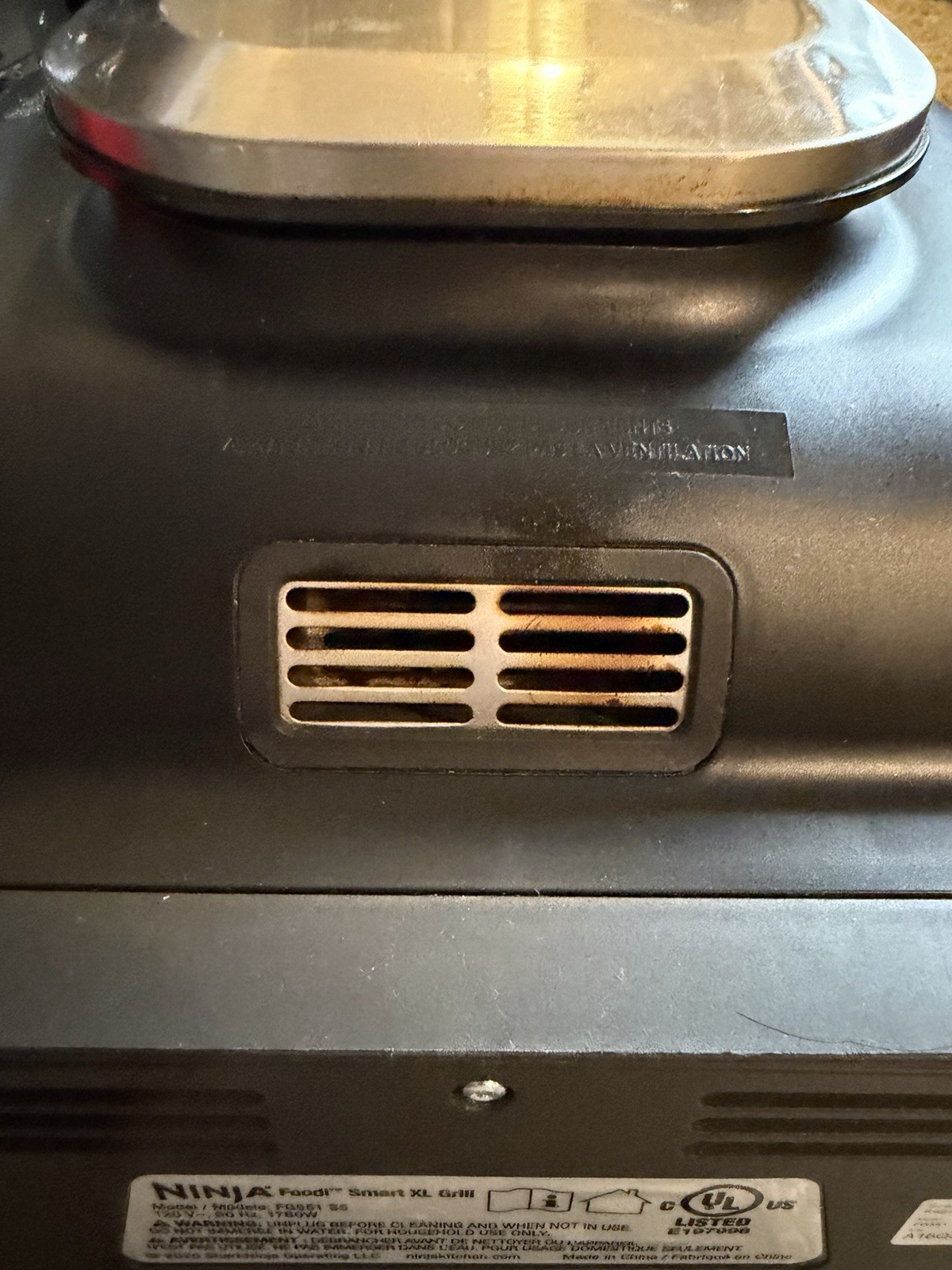Ninja Foodi Smart XL Grill FG551 S5 1760W Indoor Electric Grill