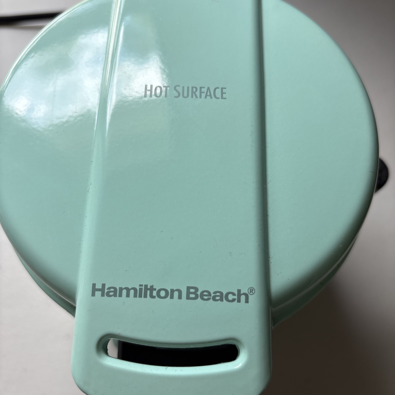 Hamilton Beach ST29 (25482) Breakfast Sandwich Maker – Aqua EXC Tested Works