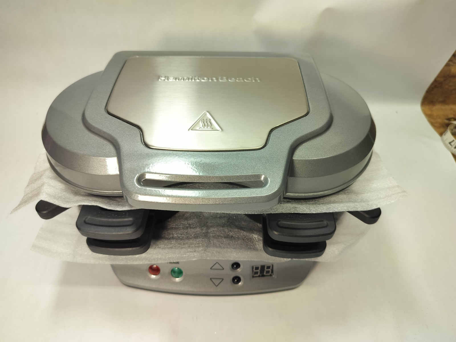 Hamilton Beach Dual Breakfast Sandwich Maker -No Box -No Manual -Model 25490