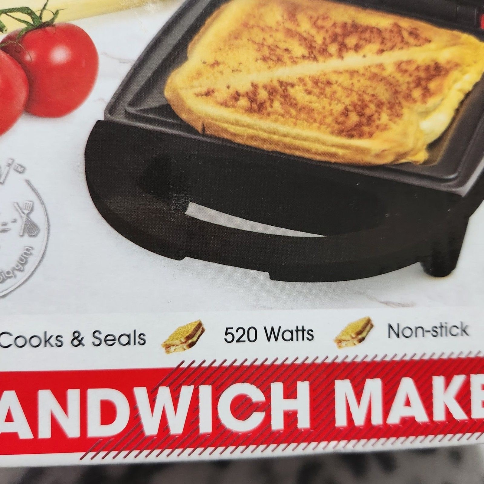 Sandwich Maker Small Red 8×5 Compact mymini sandwich maker