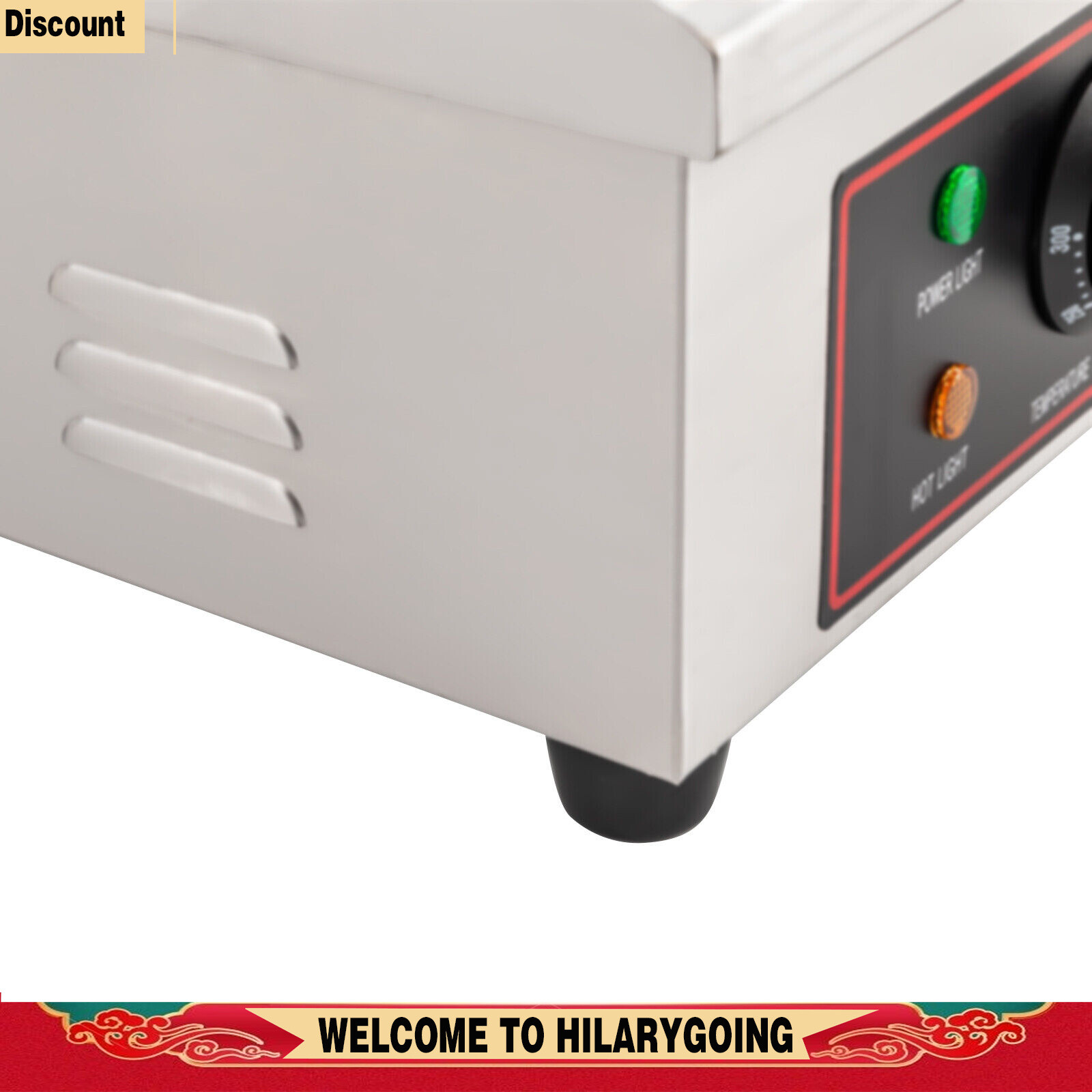 30″ Commercial Electric Countertop Griddle Heating Grill BBQ Flat Plate Top 3KW