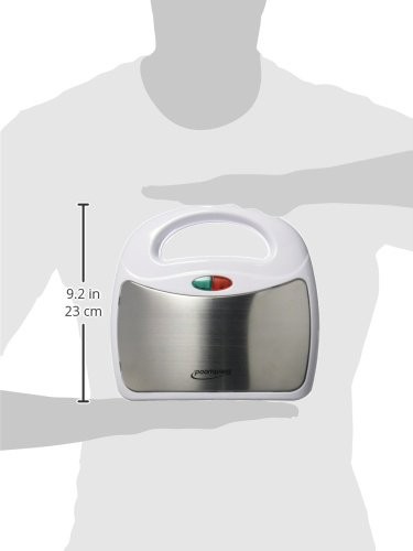 Brentwood Non Stick White Panini Press and Sandwich Maker 750W