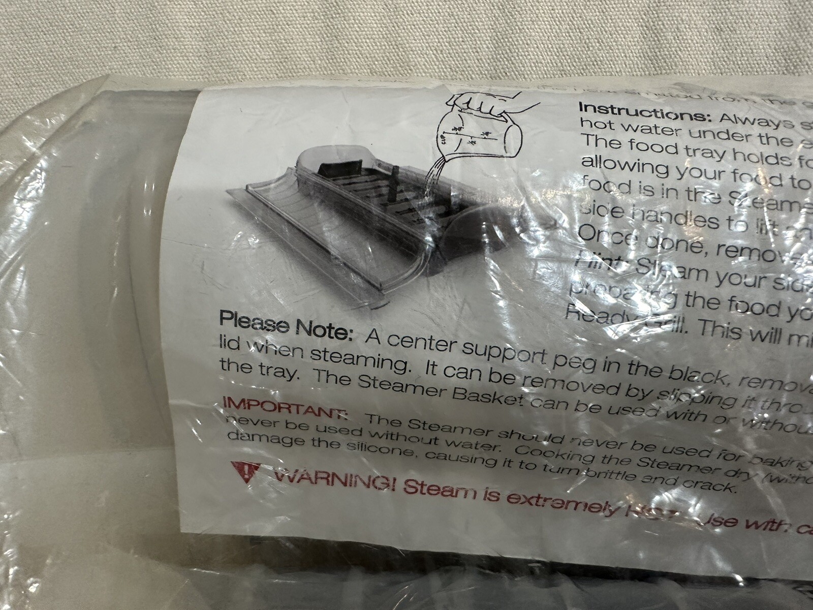 2 Ronco RG2001DRM Steamer Basket for Ronco Ready Grill – NEW Sealed