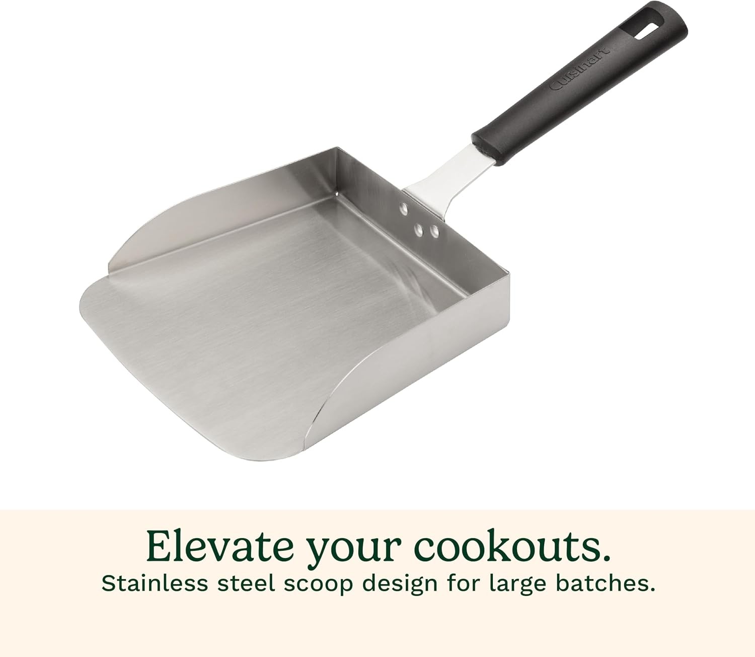 EXTRA LARGE GRIDDLE FOOD SCOOP SPATULA Stainless Steel Griddles Cooking Tool NEW