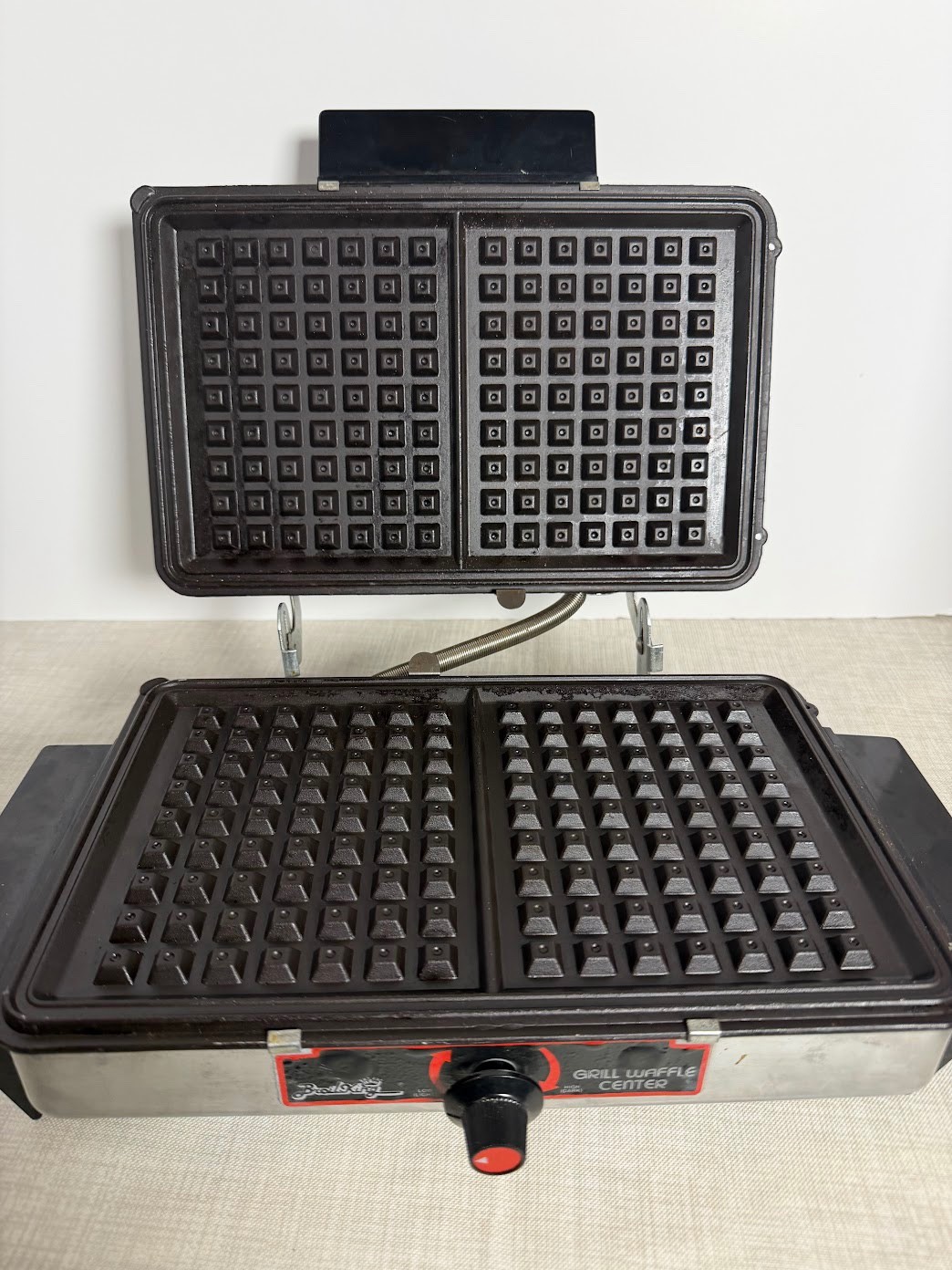 Vintage Proctor Silex Grill Waffle Center Reversible Plates Panini Model 785 795
