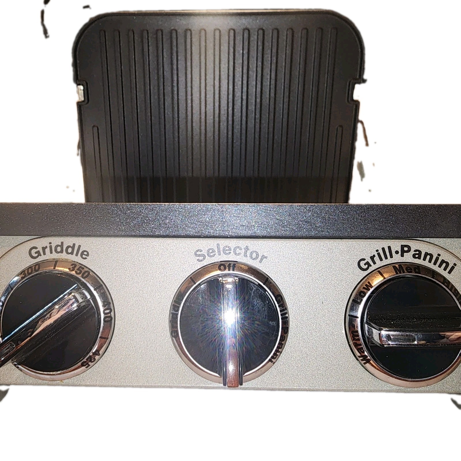 Cuisinart Griddler 5-in-1 GR-4N – Brushed Stainless Steel, 13.5″ x 11.5″