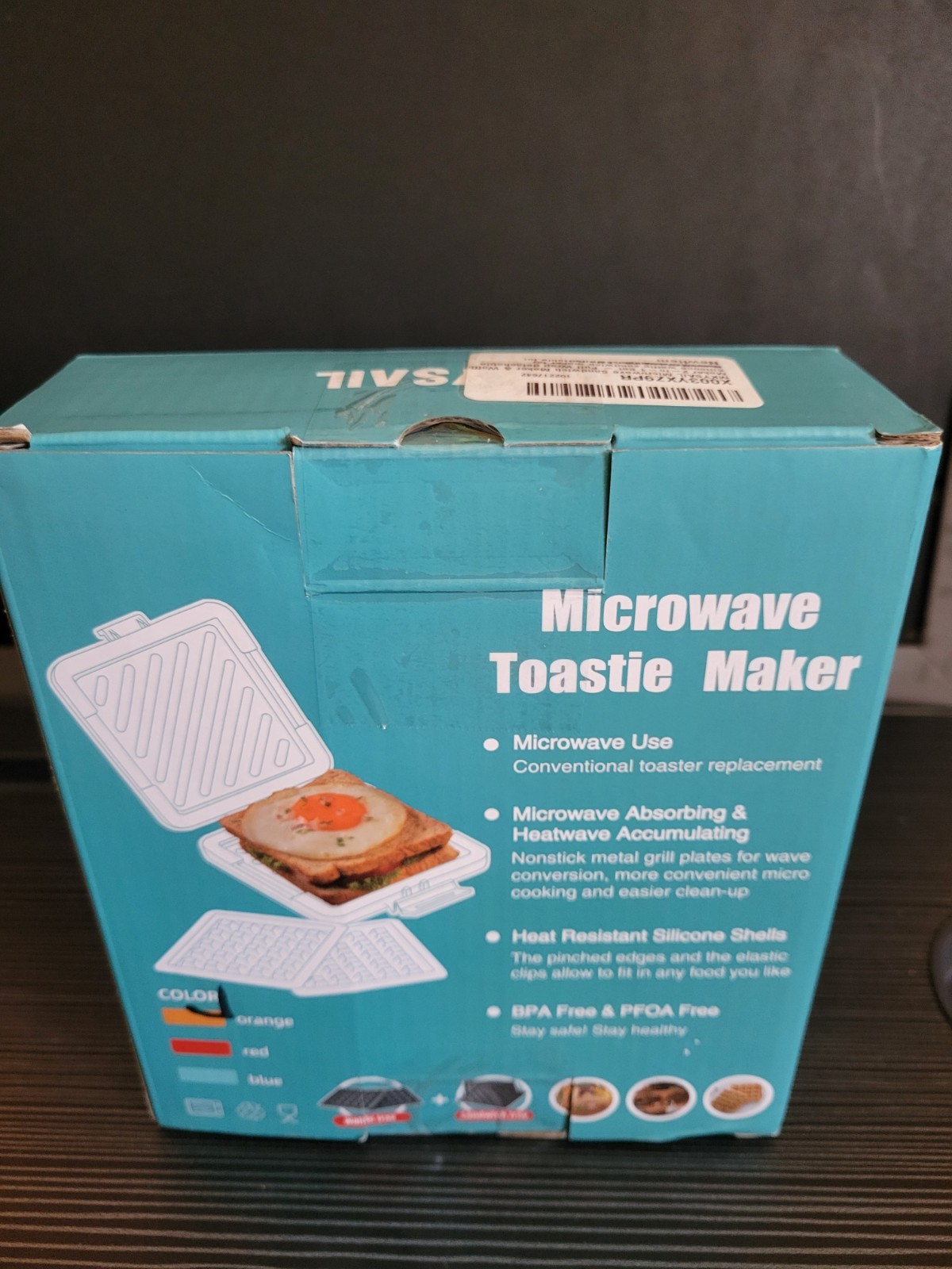 MKYSAIL Microwave Sandwich Maker & Waffle Maker 2-in-1 Set – NEW!