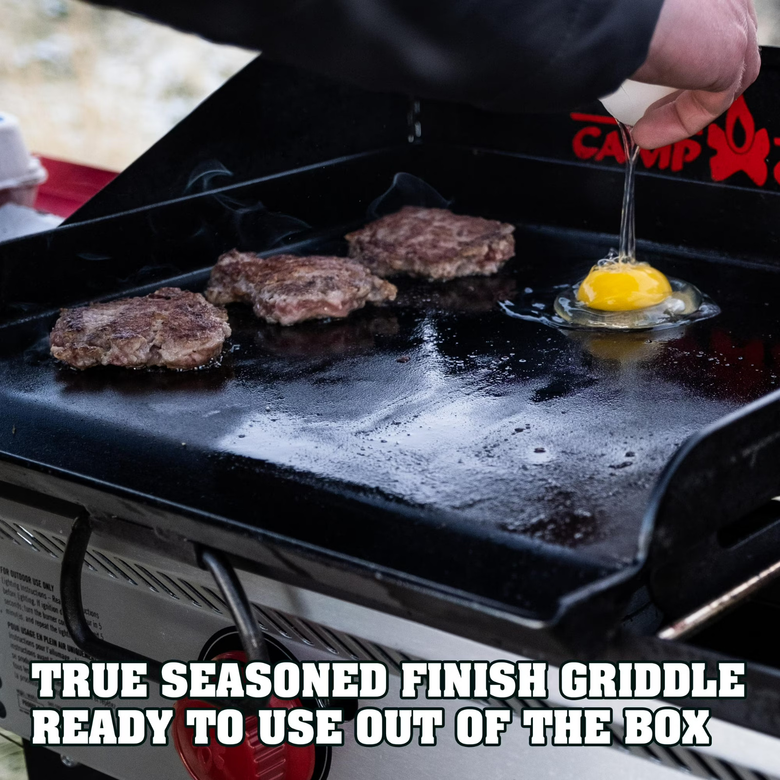 Camp Chef Professional Flat Top Griddle 14×16 No Import Fees, US Stock