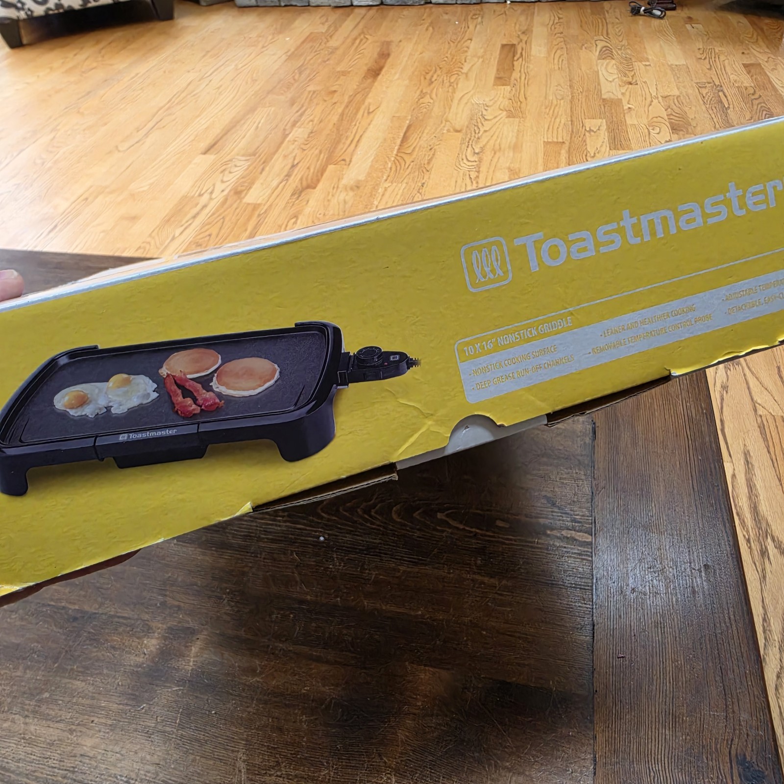 Toastmaster 10″ x 16″ Electric Nonstick Griddle TM-161GR Drip Tray Brand New