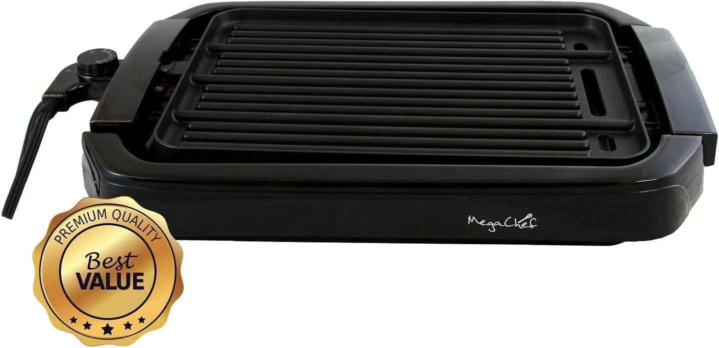 MegaChef Dual Surface Reversible Indoor Grill MCG-107
