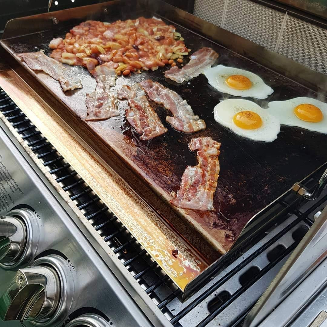 Universal Stainless Steel Grill Griddle Plate 23×16 Flat Top Insert