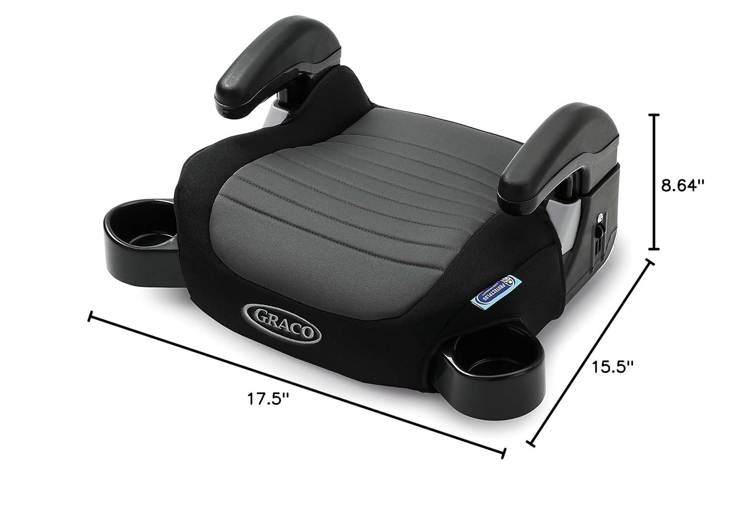 ProtectPlus Booster Seat – Safe, Adjustable & Stylish for Kids 4-10 (40-100 lbs)