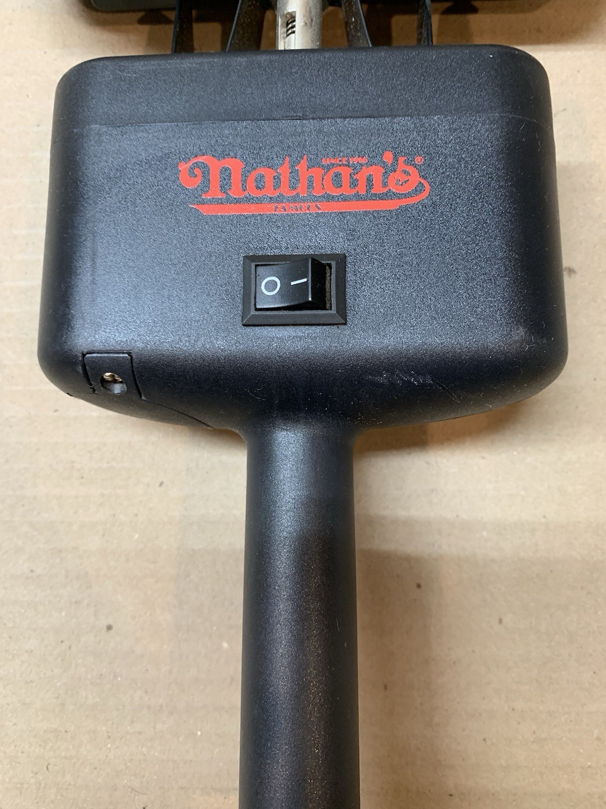 Nathan’s Hot Dog Portable Roller Rotto Rottiserie for Grill