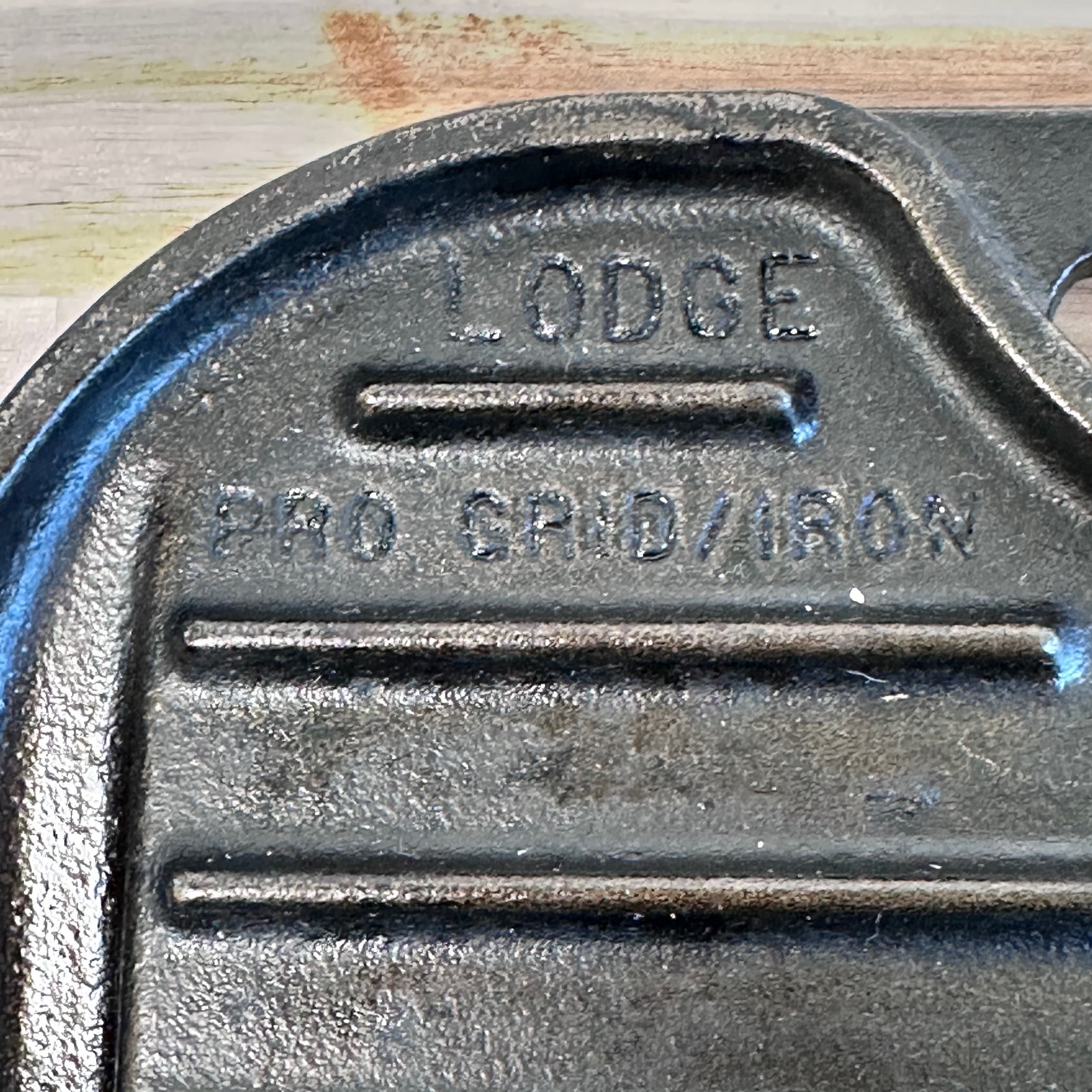 Lodge Pro-Grid Cast Iron Reversible Grill Griddle Combo PG12 USA 20×10.5 USA