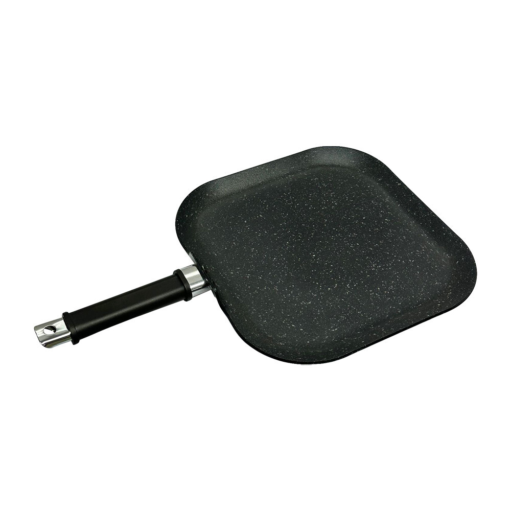 11-inch Nonstick Heavy Gauge Aluminum Square Griddle, Single Stove Frying Pan