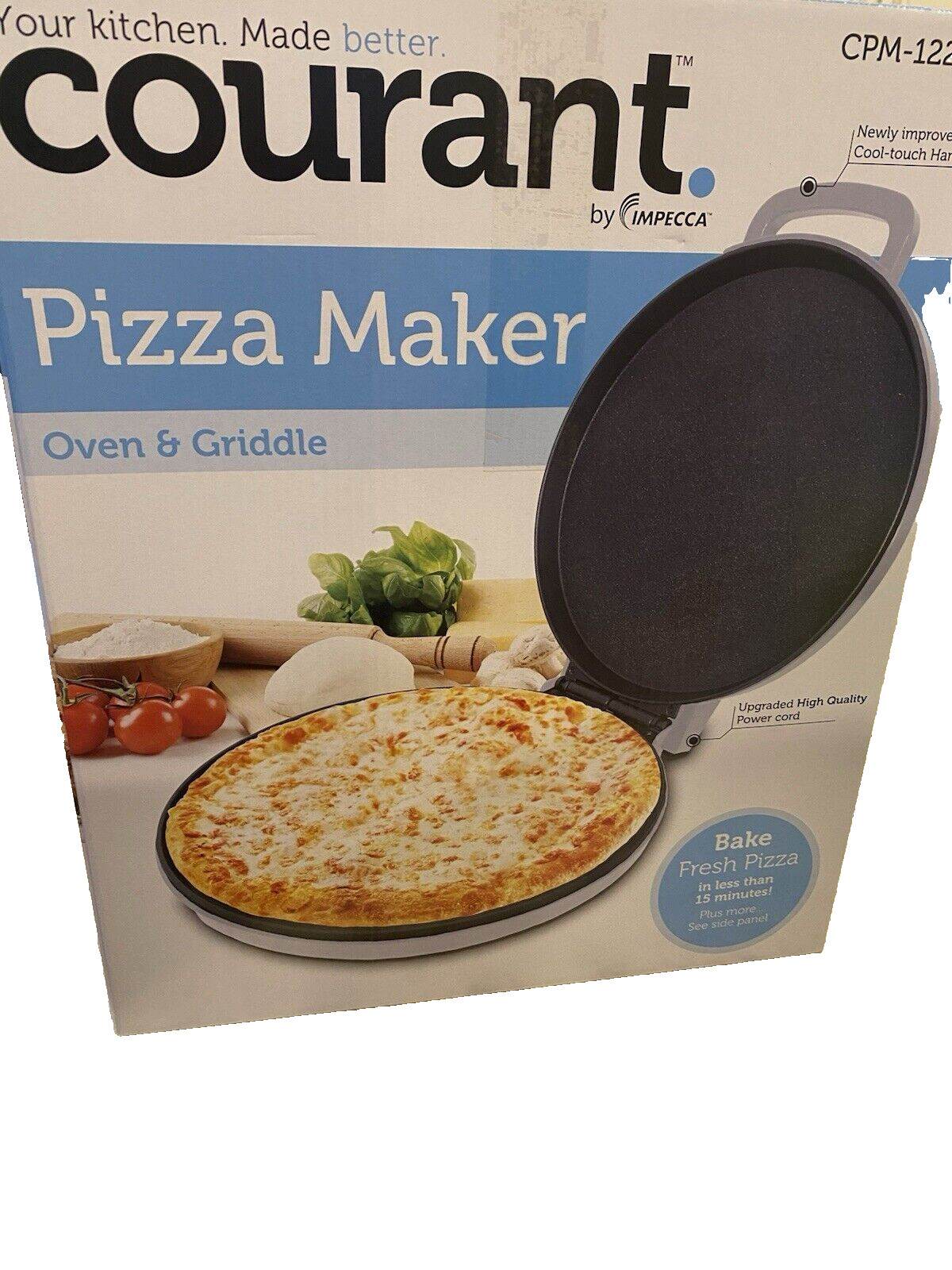 Courant Pizza Maker Oven & Griddle- Model CPM- 1220GY New In box