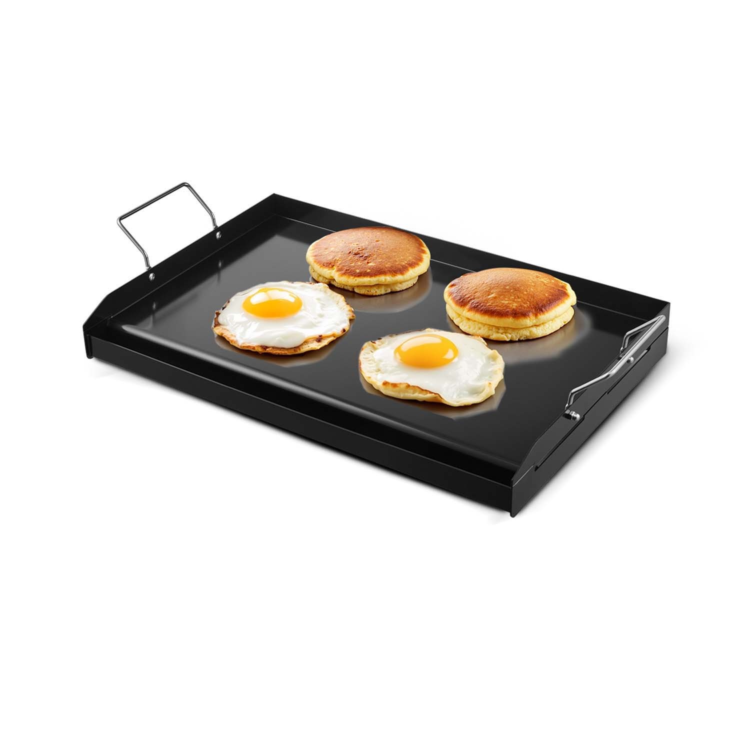 Uimoso 24×16 in Carbon Steel Flat Griddle for BBQ and Cooking