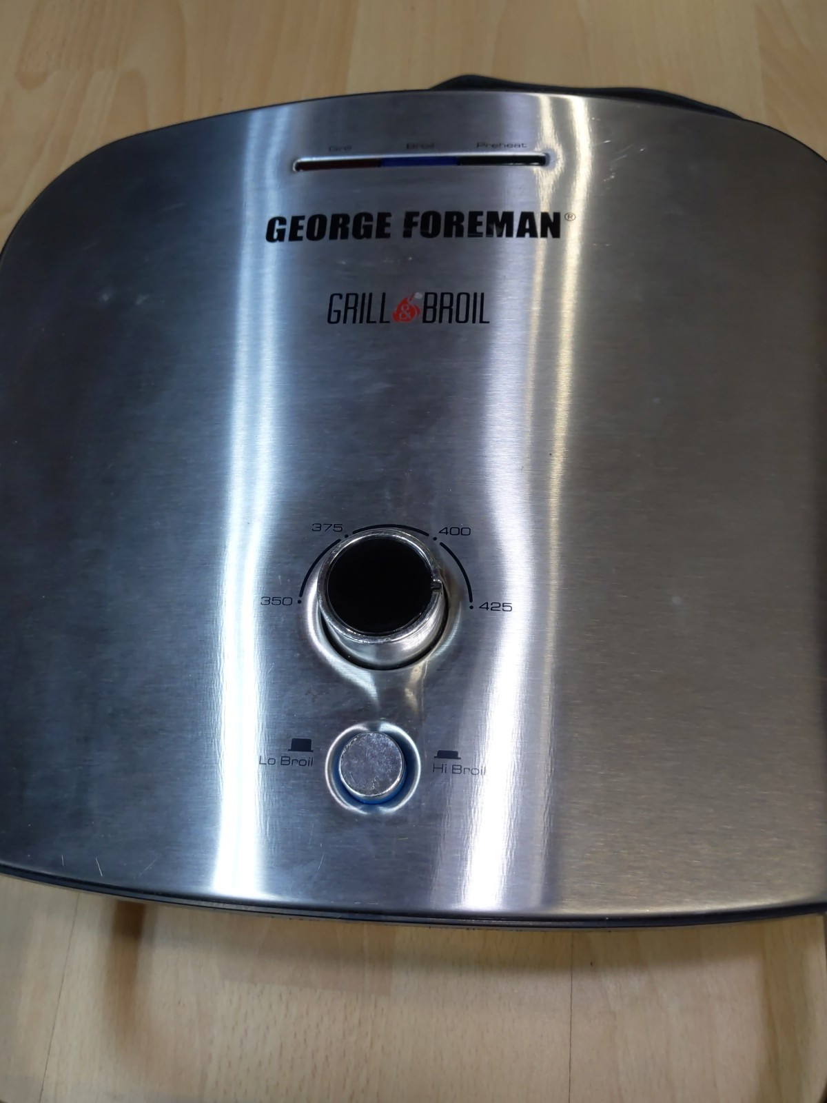 George Foreman 6-In-1 Electric Grill and Broil With Drip Tray Tested Working