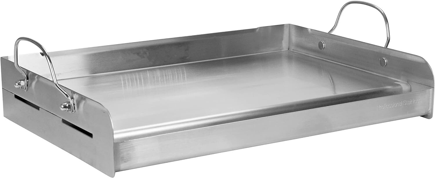 Plancha Para Hacer Tacos Planchas Universal De Acero Inoxidable 100% Campamentos
