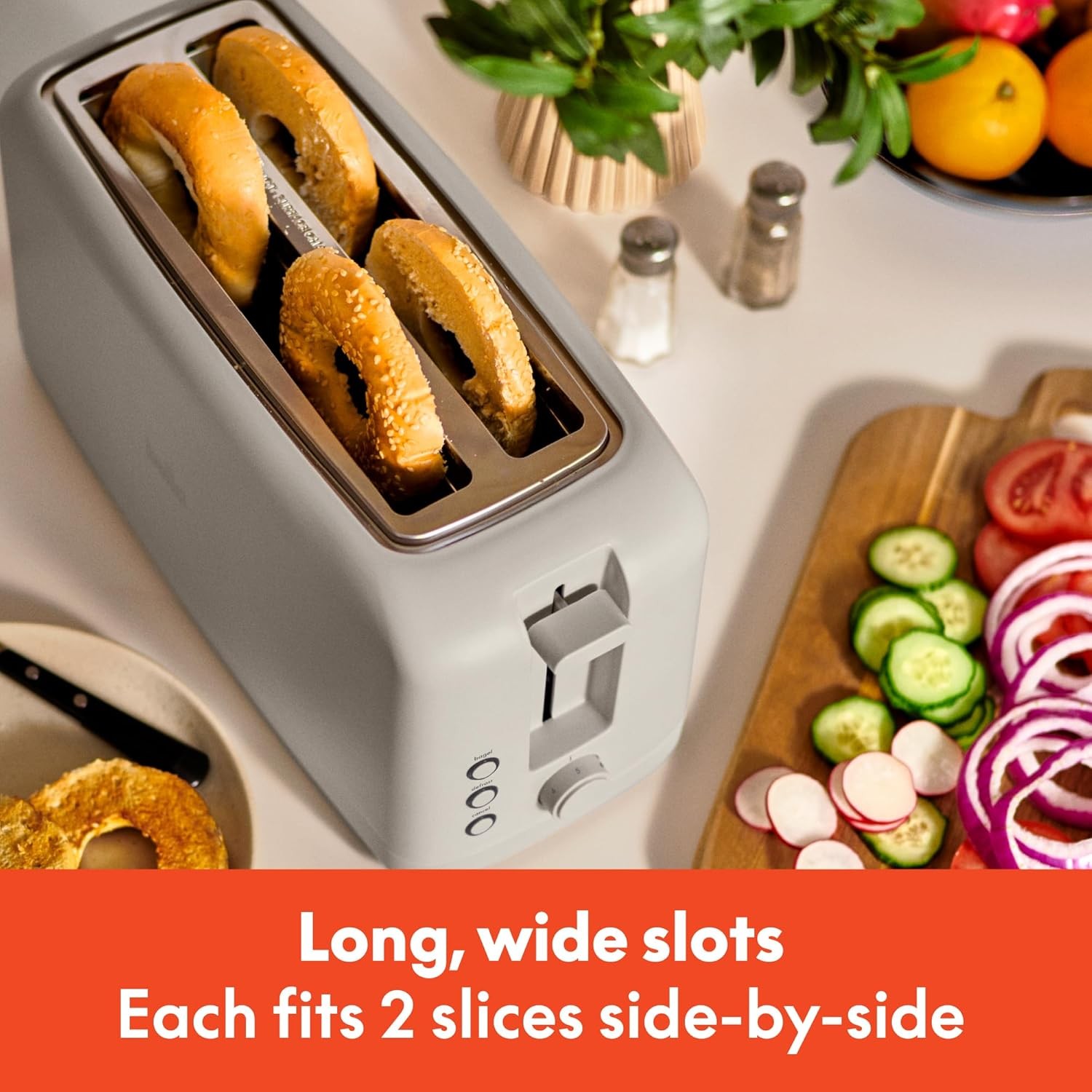 Bella 4 Slice Toaster 4 Slice, Oatmilk