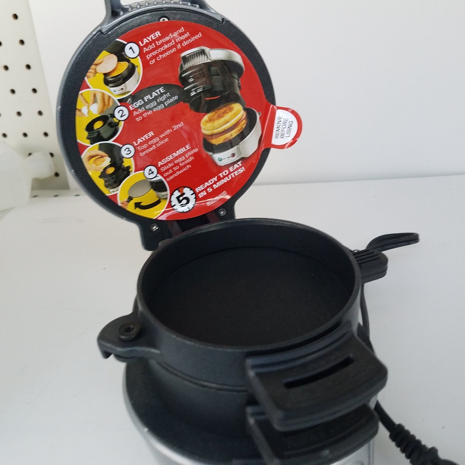 Hamilton Beach Breakfast Sandwich Maker Type ST29