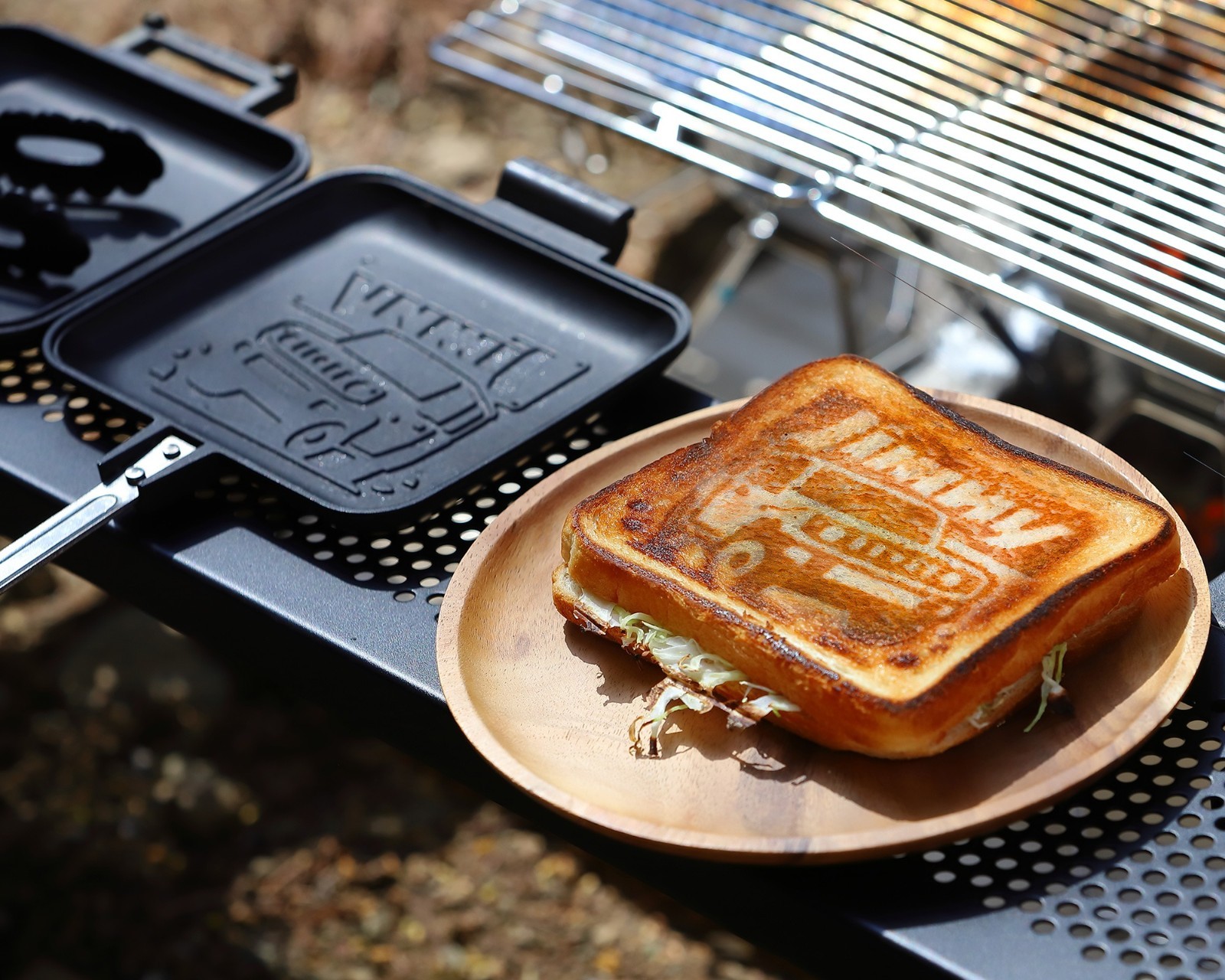 EXEA Official Suzuki Jimny Hot Sandwich Maker Camping Cookware Made in Japan