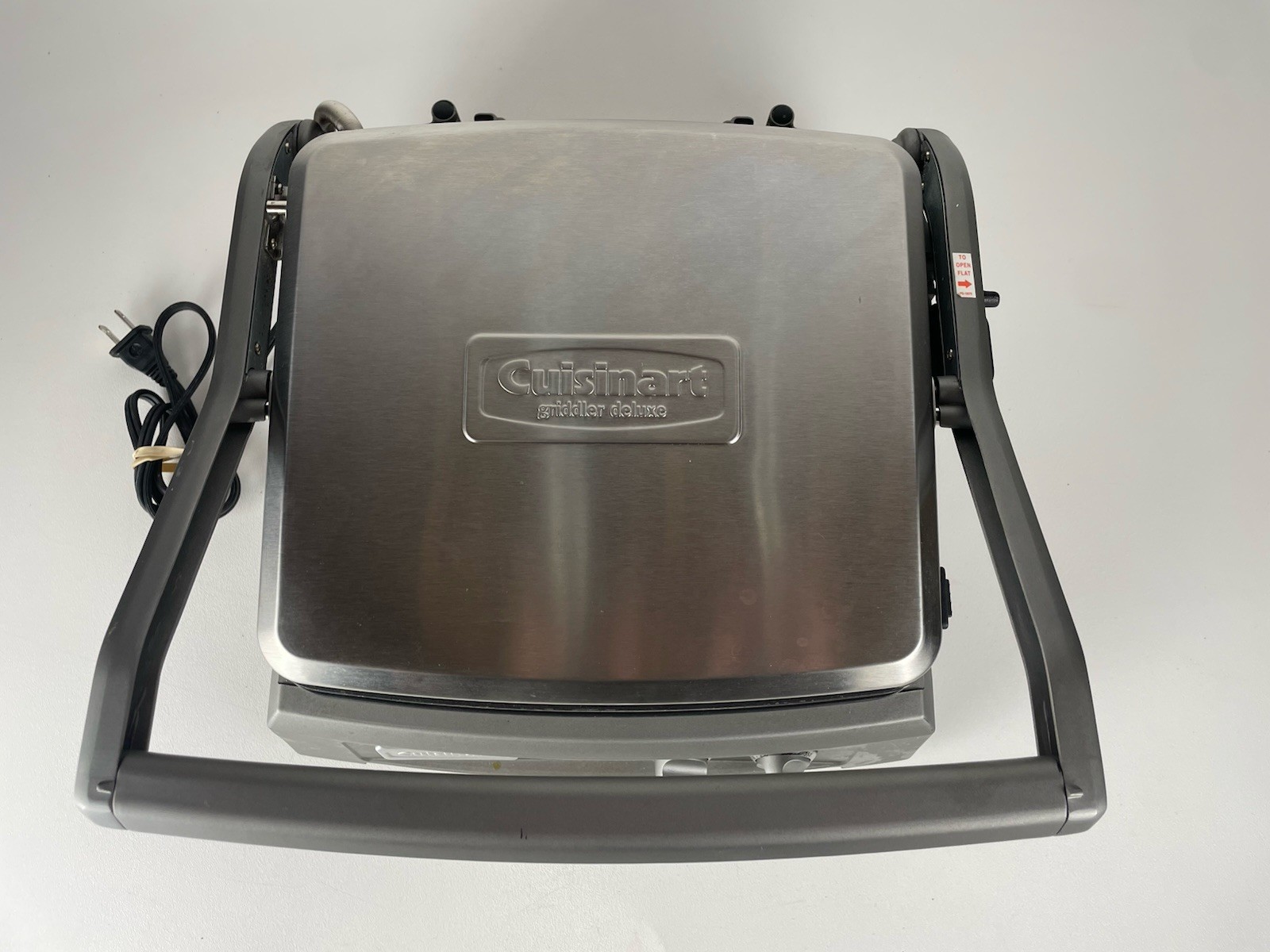 Cuisinart GR-150 Deluxe Electric Griddler – Silver