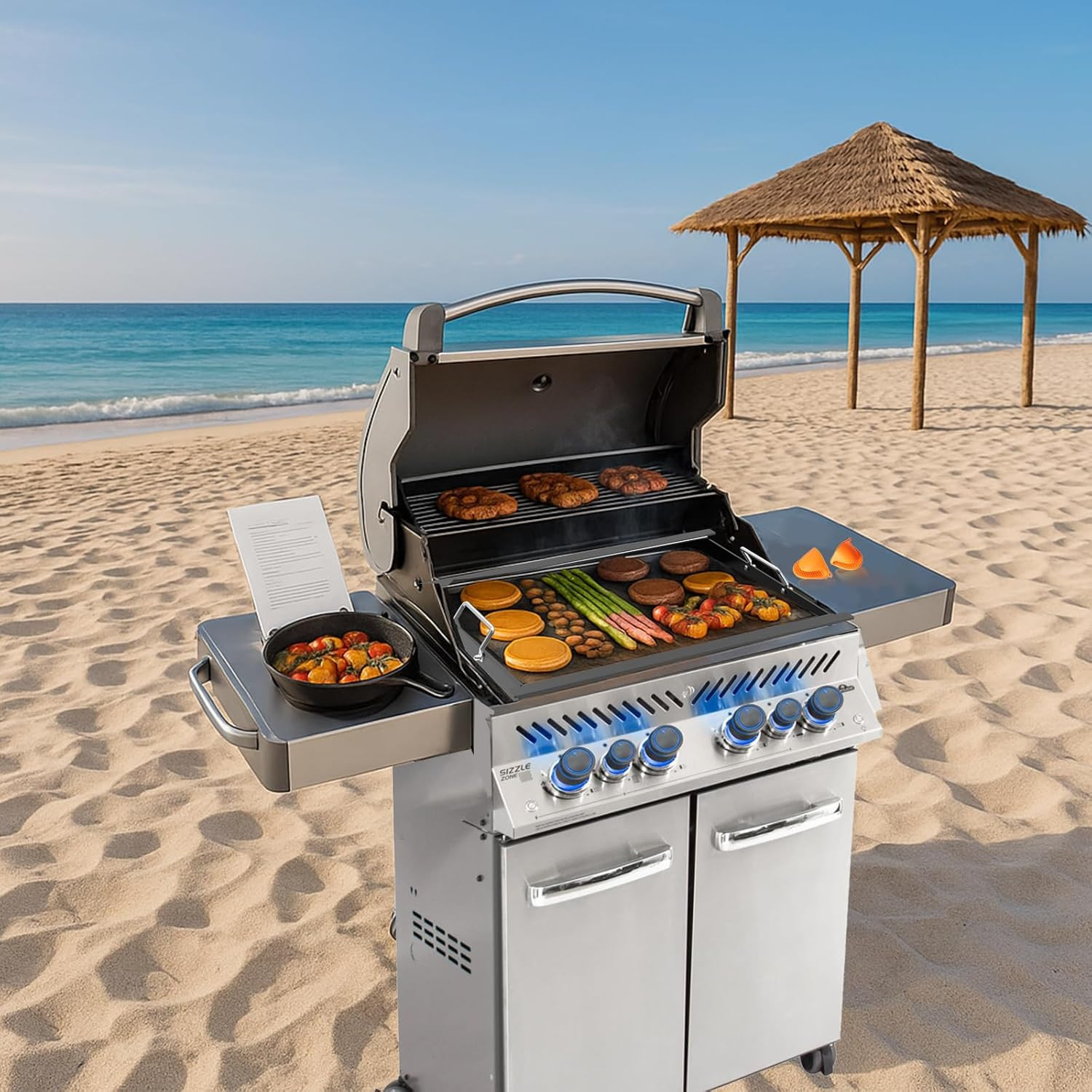 Full Size Griddle Insert for Napoleon Prestige PRO 500, Built-In Prestige 500, P