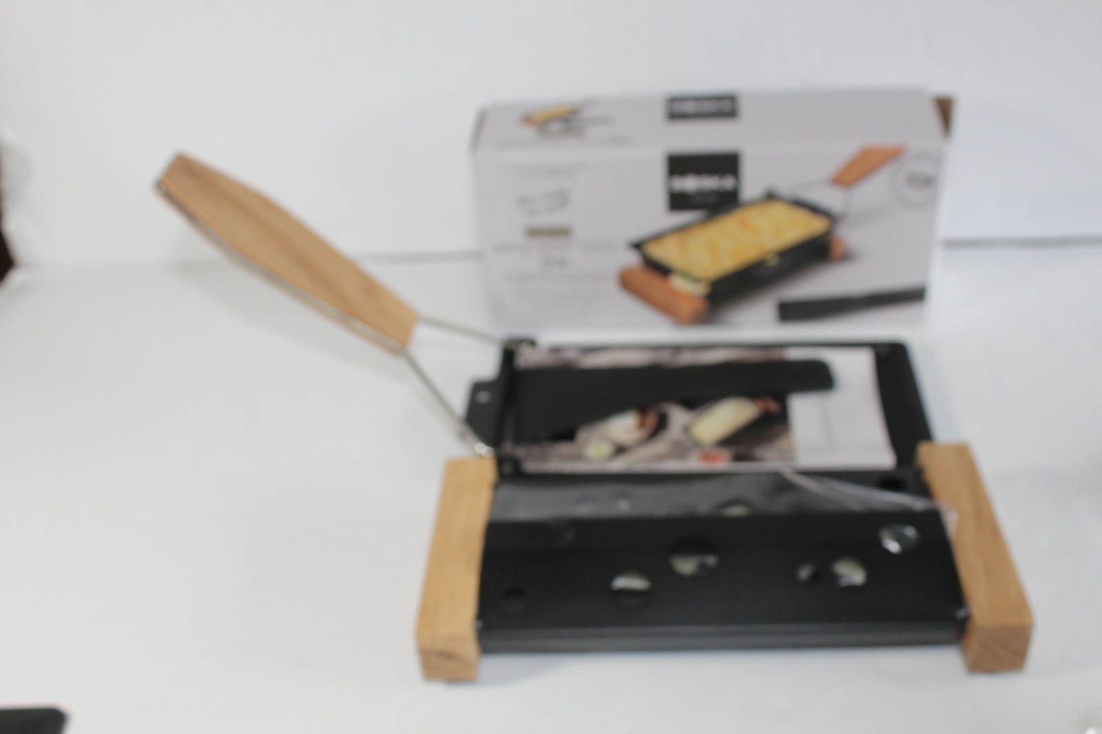 2 Lot: Boska Partyclette to Go Oslo Cheese Raclette Grill Fondue 7.5″ x 3.5″