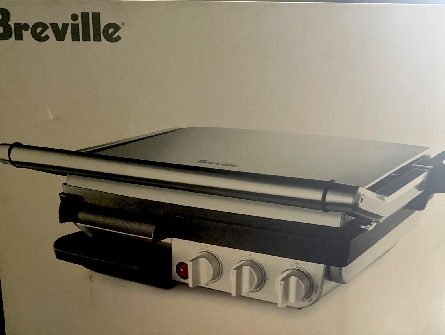 +2 The Breville 800GRXL Heavy Duty Die-cast Indoor BBQ/ Grill