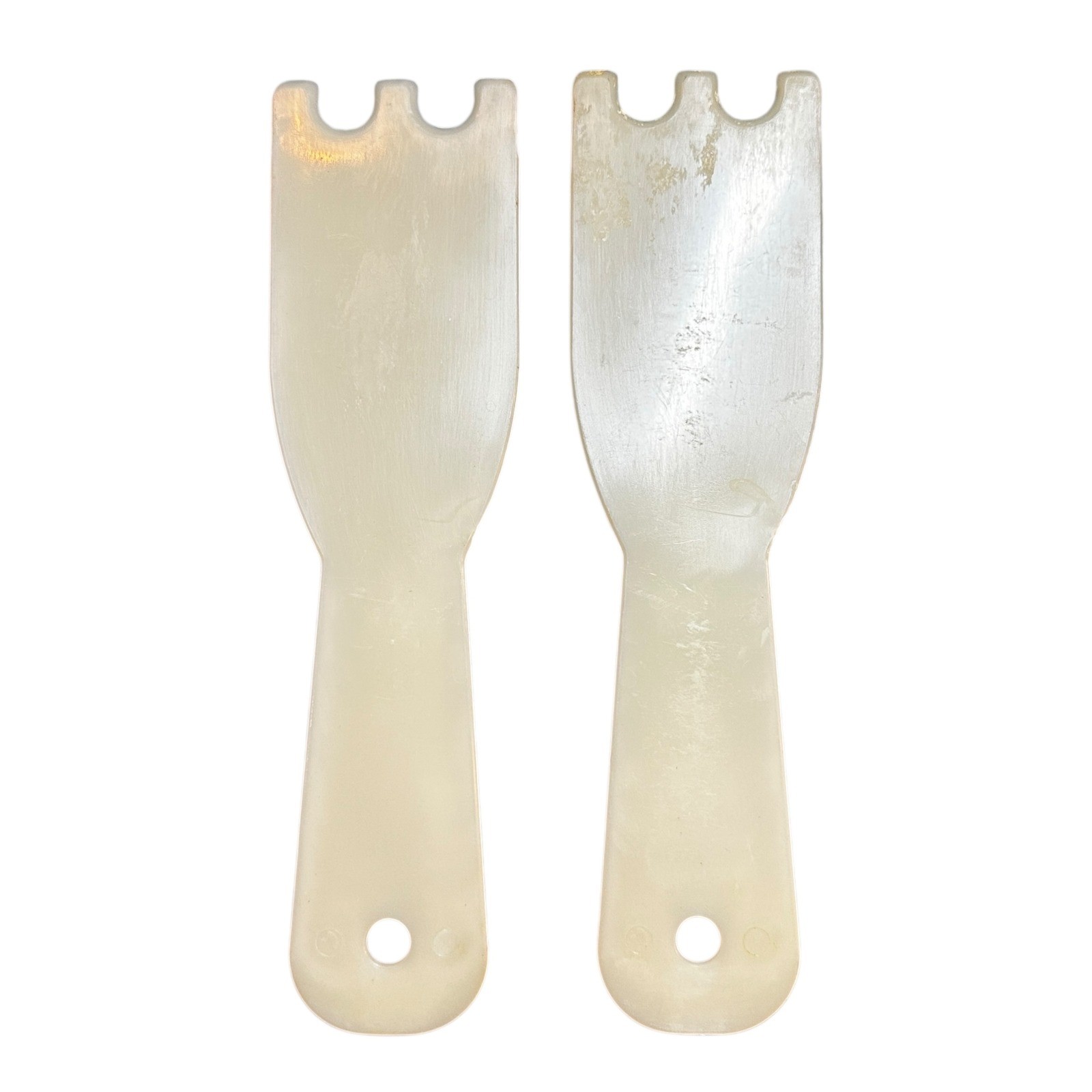 Set of 2 George Foreman Grill Plastic Nylon Scraper Spatula Cleaning Tools