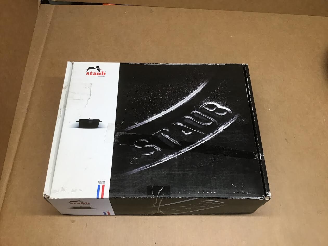 STAUB Cast Iron 12-inch Round Steam Grill – Grenadine