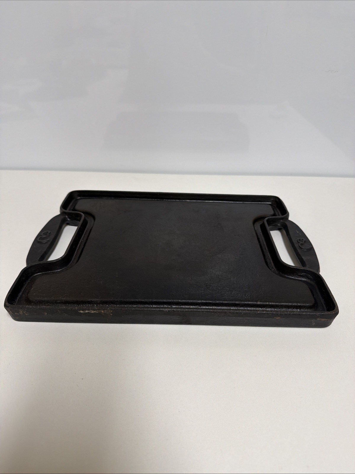 Emeril’s Cast Iron Reversible Grill Griddle With Handles 14 x 10 in.