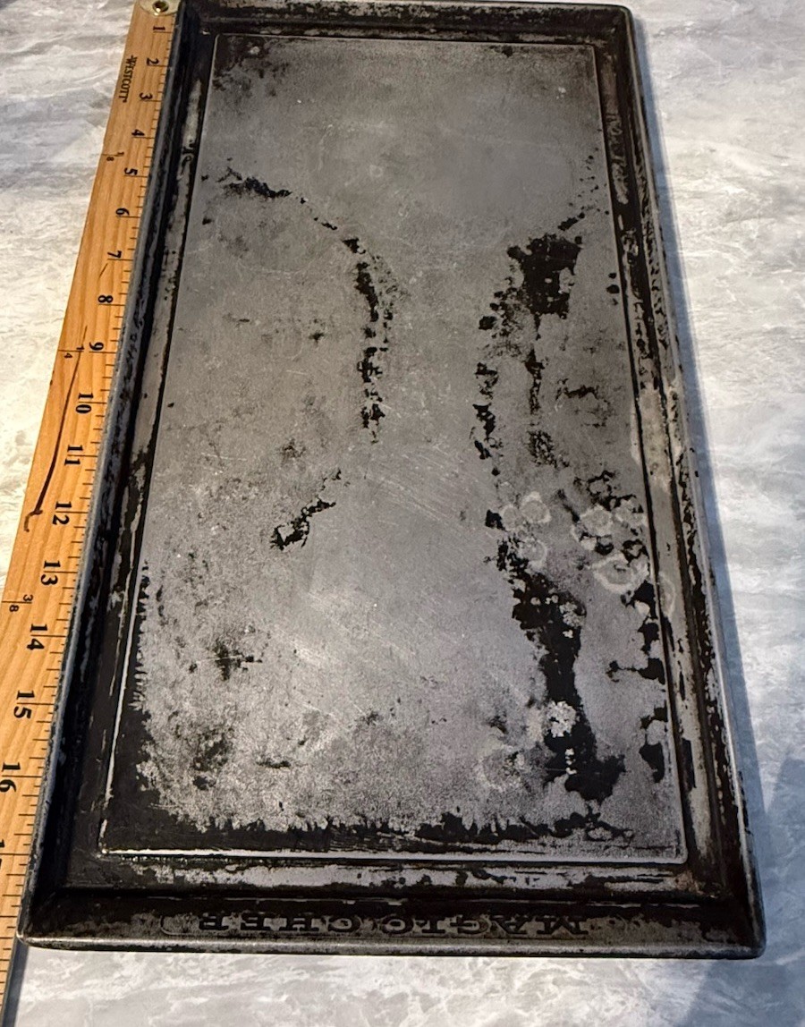 Vintage Magic Chef Griddle 18”x9.5” Cast Iron 91-20G FoF
