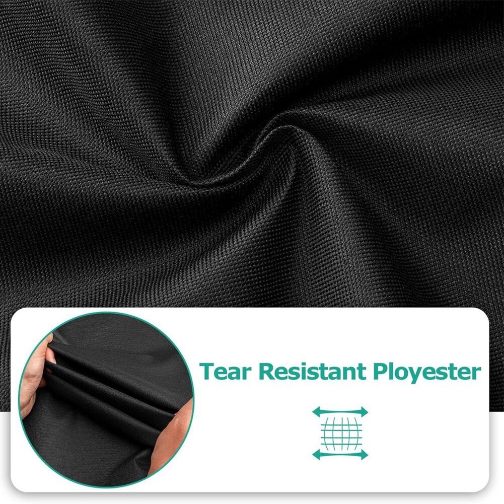 600D Waterproof Grill Cover for Outdoor BBQ with Adjustable Drawcord Strap