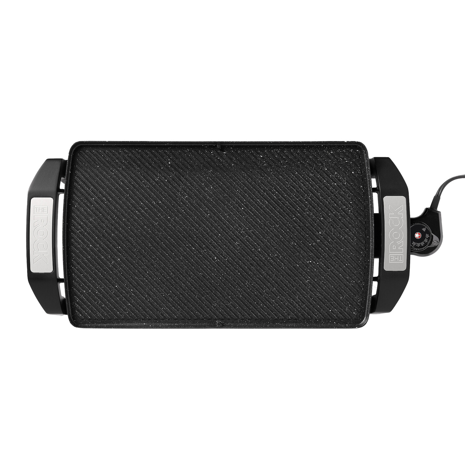 THE ROCK™ by Starfrit® 16.5 In. x 9.75 In. Electric Reversible Grill/Griddle