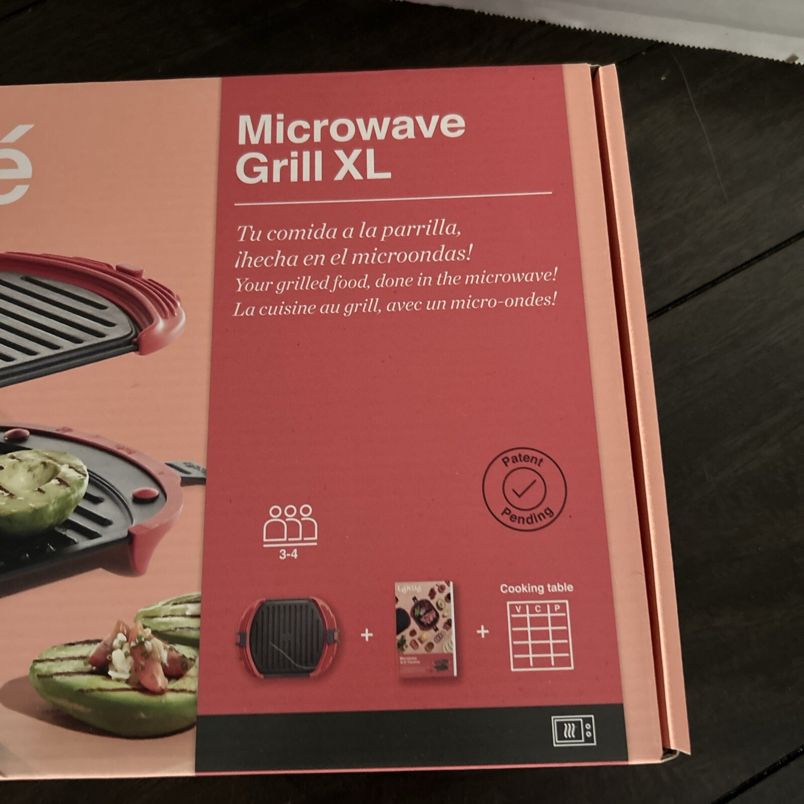 NEW- LEKUE MICROWAVE GRILL XL