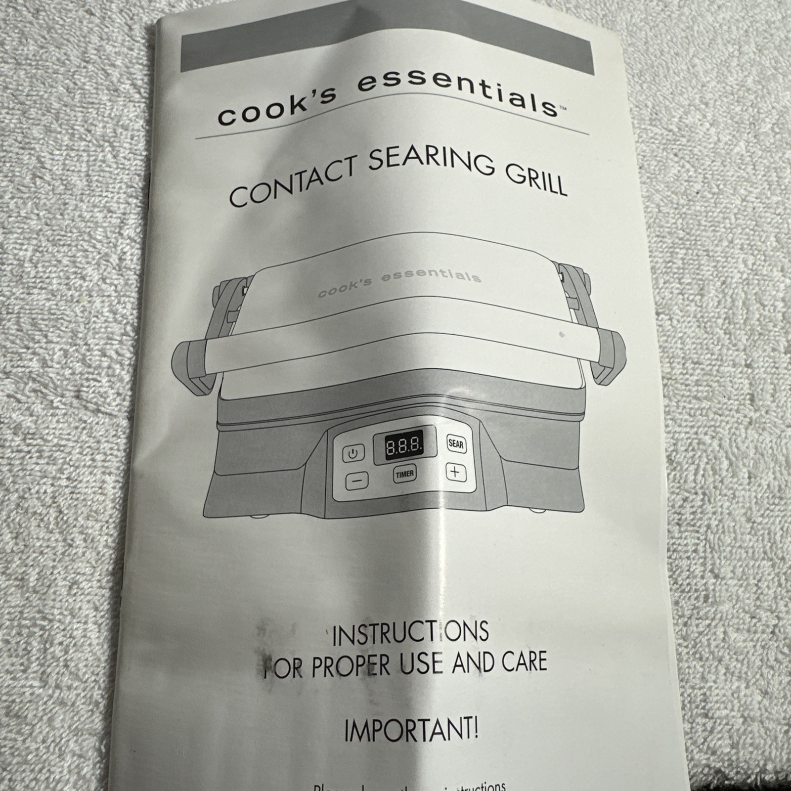 Cook’s Essential Non- Stick Grill