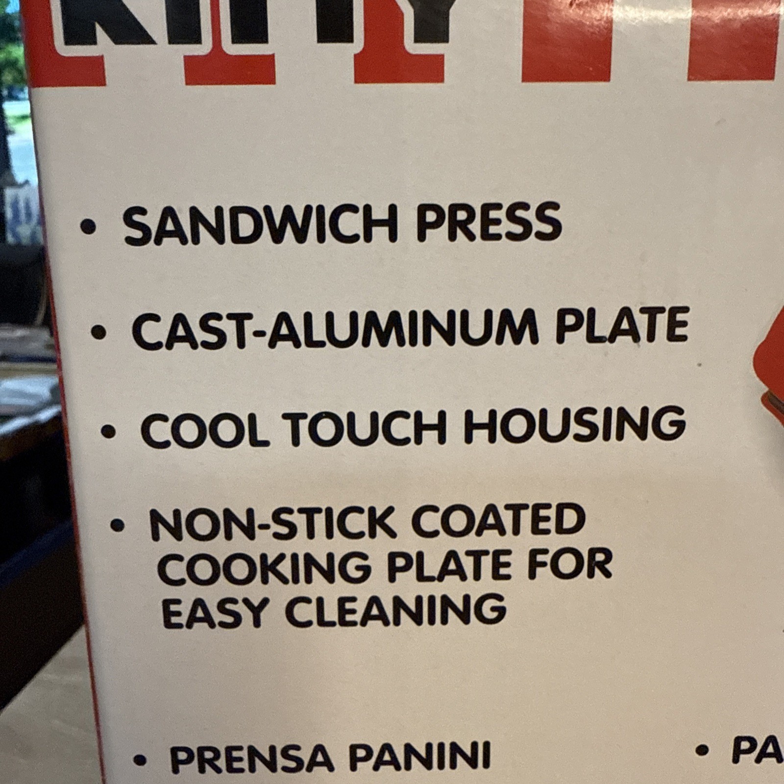 Hello Kitty Grilled Cheese Maker Red Sandwich Press Panini Grill NIB