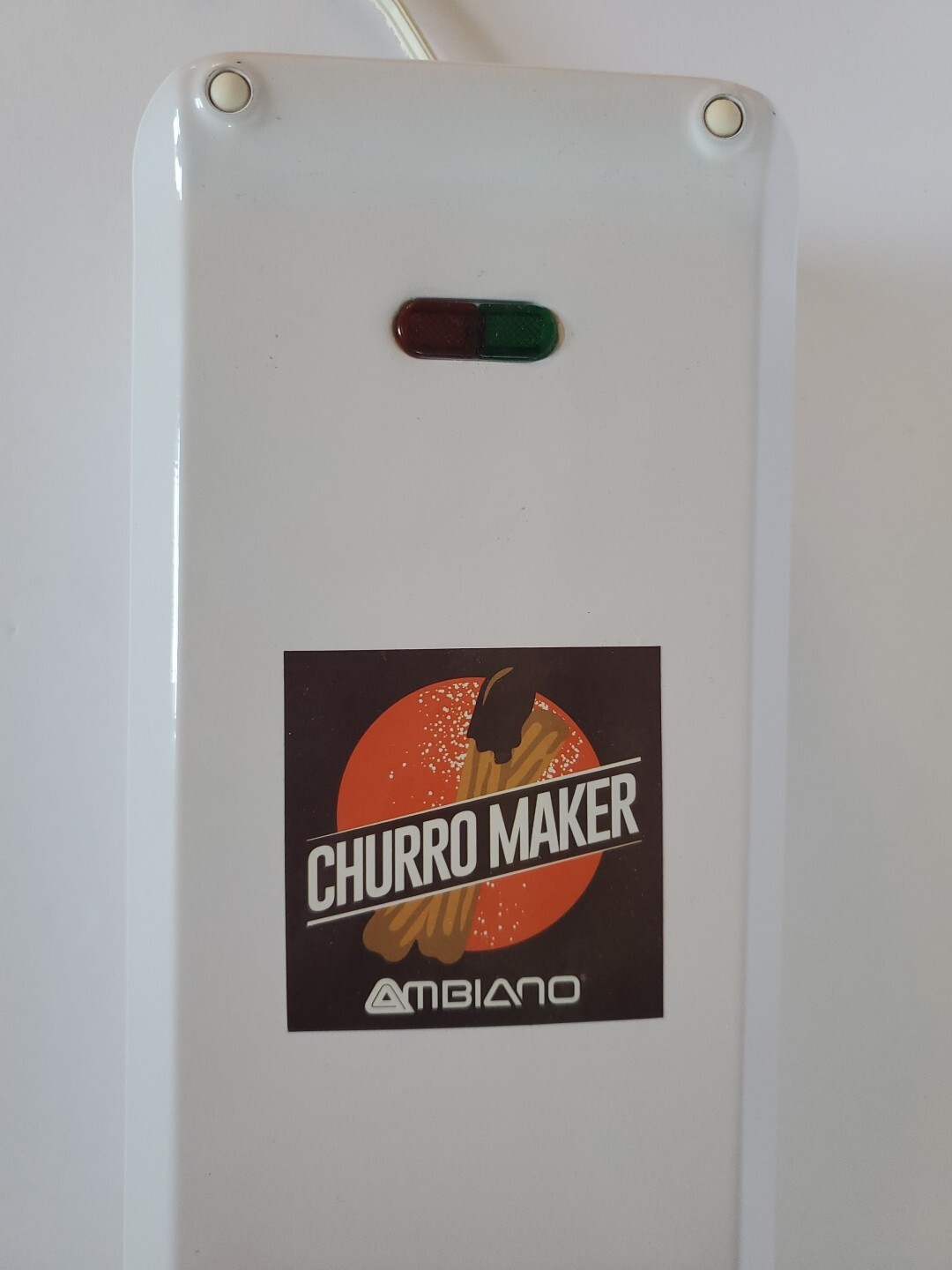 Ambiano Electric Churro Maker White 760W EUC