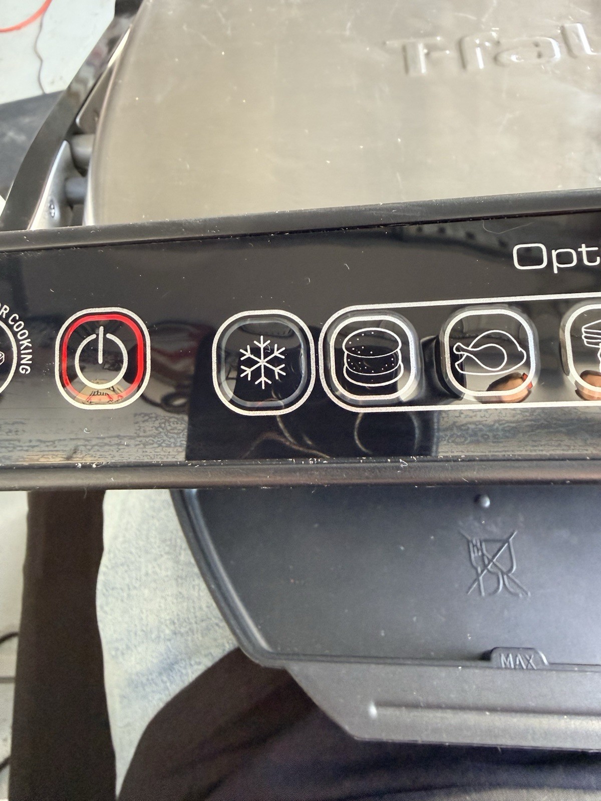 T-Fal OptiGrill Series 8351s1 Automatic Sensor Indoor Grill/w Detachable Plates