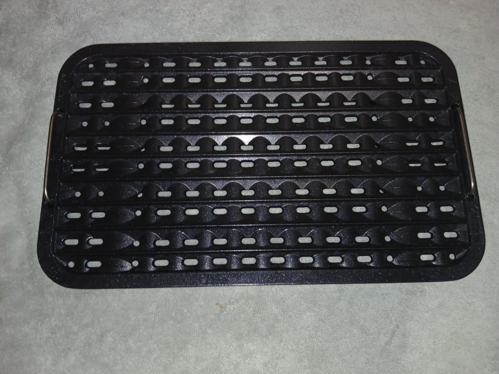 POWER XL 1500 SMOKELESS GRILL PLATE PAN REPLACEMENT NON-STICK PG-1500 Used 1x
