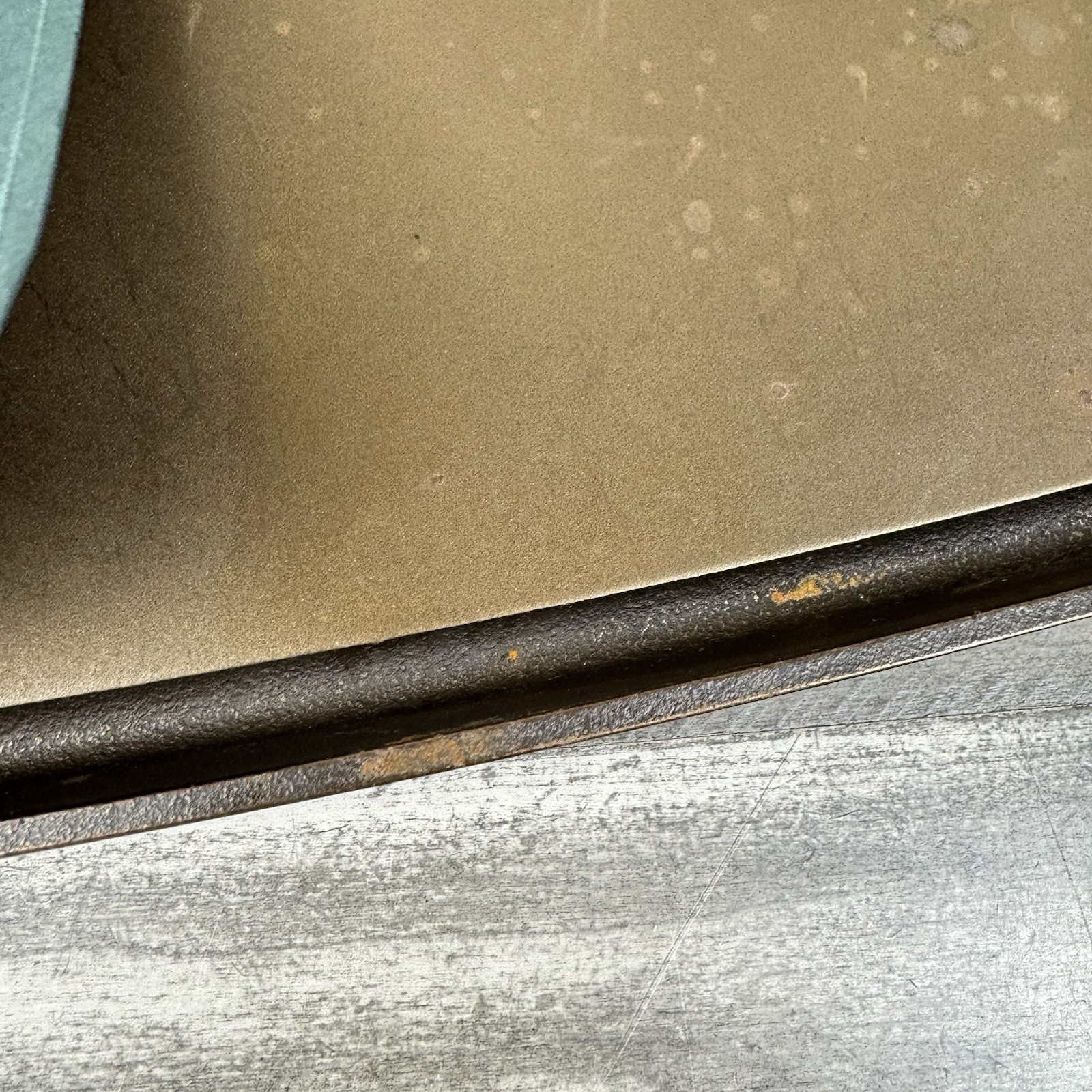 Williams Sonoma Smithey Seasoned Cast Iron Double Burner Griddle Broken Handle
